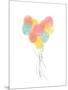 Follow Your Heart Balloons-Anna Quach-Mounted Art Print