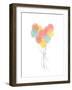 Follow Your Heart Balloons-Anna Quach-Framed Art Print