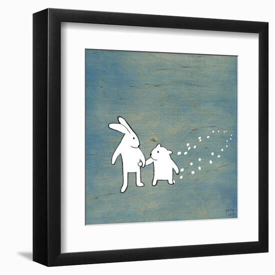 Follow Your Heart - Go Together-Kristiana Pärn-Framed Art Print