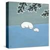 Follow Your Heart, Napping Under Marshmallow Tree-Kristiana Pärn-Stretched Canvas