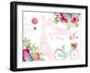 Follow Your Heart to Paris-Lanie Loreth-Framed Art Print