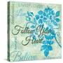 Follow Your Heart-Bee Sturgis-Stretched Canvas