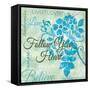 Follow Your Heart-Bee Sturgis-Framed Stretched Canvas