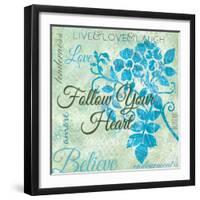 Follow Your Heart-Bee Sturgis-Framed Art Print