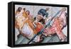 Followers of Krishna, 1996-Alek Rapoport-Framed Stretched Canvas