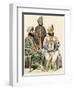 Followers of Mohammed in Kabul, Afghanistan, 1800s-null-Framed Giclee Print