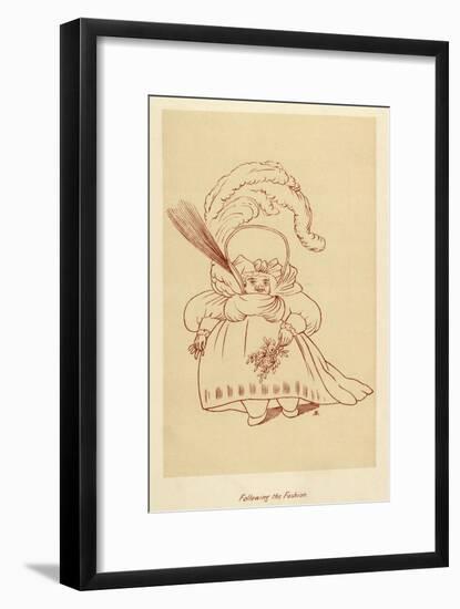 Following the Fashion 1794-John Ashton-Framed Art Print