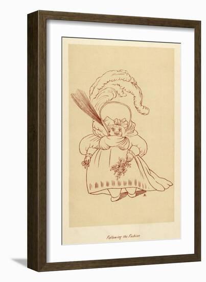 Following the Fashion 1794-John Ashton-Framed Art Print