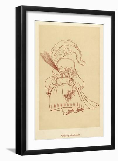 Following the Fashion 1794-John Ashton-Framed Art Print