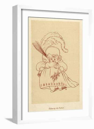 Following the Fashion 1794-John Ashton-Framed Art Print