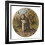 Following the Unfortunate Death of Cock Robin, the Thrush Mourns for the Dear Departed-null-Framed Art Print