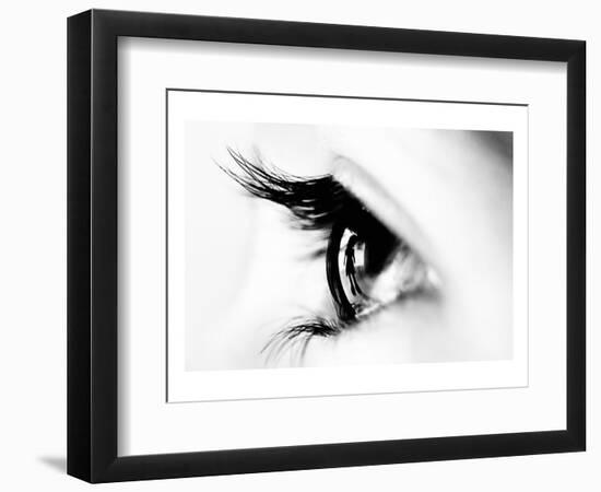 Following You-null-Framed Art Print