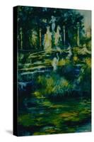 Folly 2002, Twickenham Statues and Fountain-Lee Campbell-Stretched Canvas