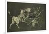 Folly of the Bulls, from the Follies Series, circa 1815-24-Francisco de Goya-Framed Giclee Print