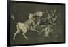 Folly of the Bulls, from the Follies Series, circa 1815-24-Francisco de Goya-Framed Giclee Print