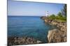 Folly Point Lighthouse, Port Antonio, Jamaica, West Indies, Caribbean, Central America-Doug Pearson-Mounted Photographic Print