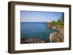 Folly Point Lighthouse, Port Antonio, Jamaica, West Indies, Caribbean, Central America-Doug Pearson-Framed Photographic Print