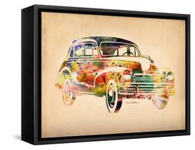 Folsfagen Car 2-Mark Ashkenazi-Framed Stretched Canvas