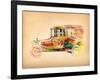 Folsfagen Car 3-Mark Ashkenazi-Framed Giclee Print