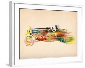 Folsfagen Car 4-Mark Ashkenazi-Framed Giclee Print