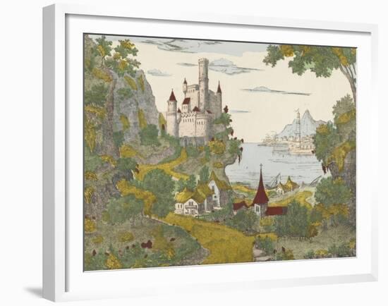 Fond de campagne-null-Framed Giclee Print