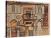 'Fondaco De Turchi, Venice', c1853-John Ruskin-Stretched Canvas