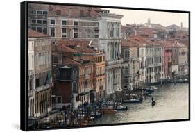 Fondaco dei Tedeschi, Sestiere San Marco, Venice, Venice Province, Veneto, Italy, Europe-ClickAlps-Framed Stretched Canvas