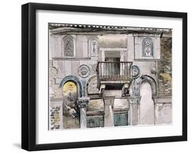 Fondaco Dei Turchi, Venice-John Ruskin-Framed Giclee Print