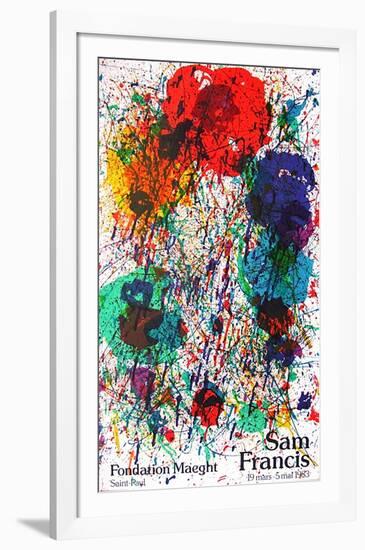 Fondation Maeght-Sam Francis-Framed Collectable Print