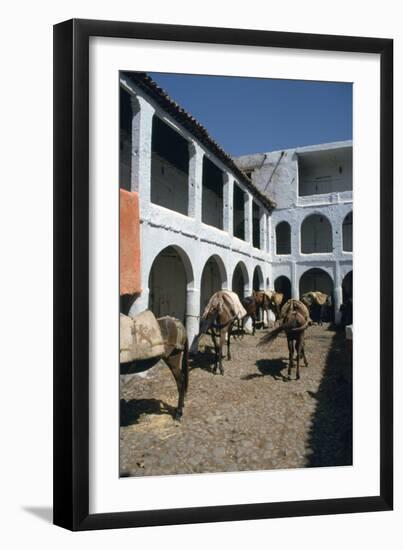 Fondouk, Chefchaouen, Morocco-Vivienne Sharp-Framed Photographic Print