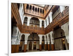 Fondouk El-Nejjarine Built as Caravanserai, Fes, Morocco-null-Framed Photographic Print