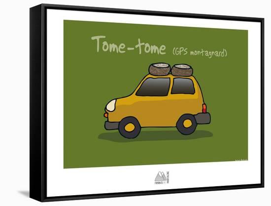 Fondus de montagne - Tome-tome-Sylvain Bichicchi-Framed Stretched Canvas