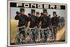 Fongers Cycles, 1915-F. G. Schlette-Mounted Premium Giclee Print