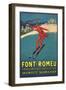 Font-Romeu Ski-null-Framed Art Print