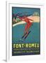 Font-Romeu Ski-null-Framed Art Print