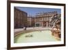 Fontaine Bartholdi in Place Des Terreaux, Lyon, Rhone, Rhone-Alpes, France, Europe-Julian Elliott-Framed Photographic Print