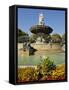 Fontaine De La Rotonde (Rotunda Fountain), Aix-En-Provence, Bouches-Du-Rhone, Provence, France, Eur-Peter Richardson-Framed Stretched Canvas