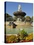 Fontaine De La Rotonde (Rotunda Fountain), Aix-En-Provence, Bouches-Du-Rhone, Provence, France, Eur-Peter Richardson-Stretched Canvas