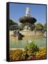 Fontaine De La Rotonde (Rotunda Fountain), Aix-En-Provence, Bouches-Du-Rhone, Provence, France, Eur-Peter Richardson-Framed Stretched Canvas