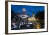 Fontaine de Tourny, Quebec City, Province of Quebec, Canada, North America-Michael Snell-Framed Photographic Print