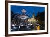 Fontaine de Tourny, Quebec City, Province of Quebec, Canada, North America-Michael Snell-Framed Photographic Print