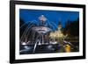 Fontaine de Tourny, Quebec City, Province of Quebec, Canada, North America-Michael Snell-Framed Photographic Print