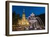 Fontaine de Tourny, Quebec City, Province of Quebec, Canada, North America-Michael Snell-Framed Photographic Print