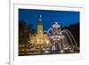 Fontaine de Tourny, Quebec City, Province of Quebec, Canada, North America-Michael Snell-Framed Photographic Print