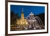 Fontaine de Tourny, Quebec City, Province of Quebec, Canada, North America-Michael Snell-Framed Photographic Print