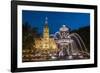 Fontaine de Tourny, Quebec City, Province of Quebec, Canada, North America-Michael Snell-Framed Photographic Print