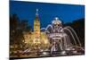 Fontaine de Tourny, Quebec City, Province of Quebec, Canada, North America-Michael Snell-Mounted Photographic Print
