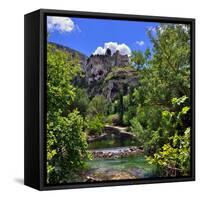 Fontaine De Vaucluse-Oleg Znamenskiy-Framed Stretched Canvas