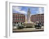 Fontaine Du Soleil (Fountain of the Sun), Place Massena, Nice, Alpes Maritimes, Provence, Cote D'Az-Peter Richardson-Framed Photographic Print