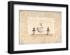 Fontaine II-Véronique Didier-Laurent-Framed Art Print